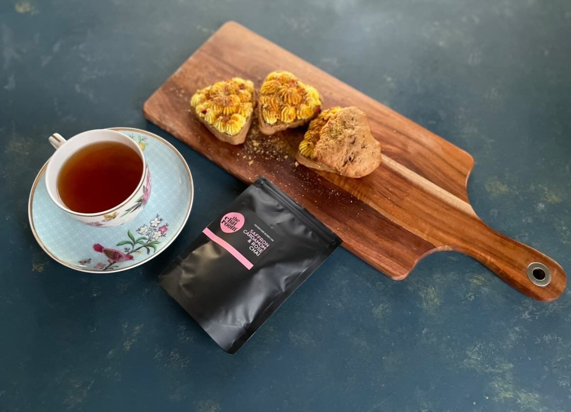 Chai Infused Scones
&ndash; The Chai Room