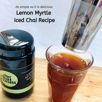 Iced Lemon Myrtle Native Chai