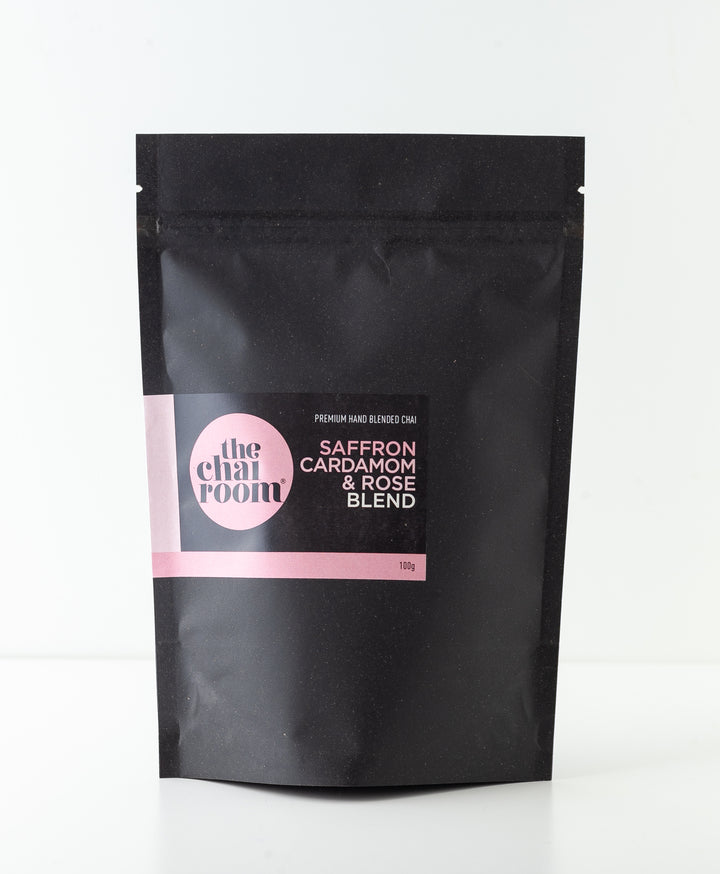 Saffron Cardamom & Rose Chai