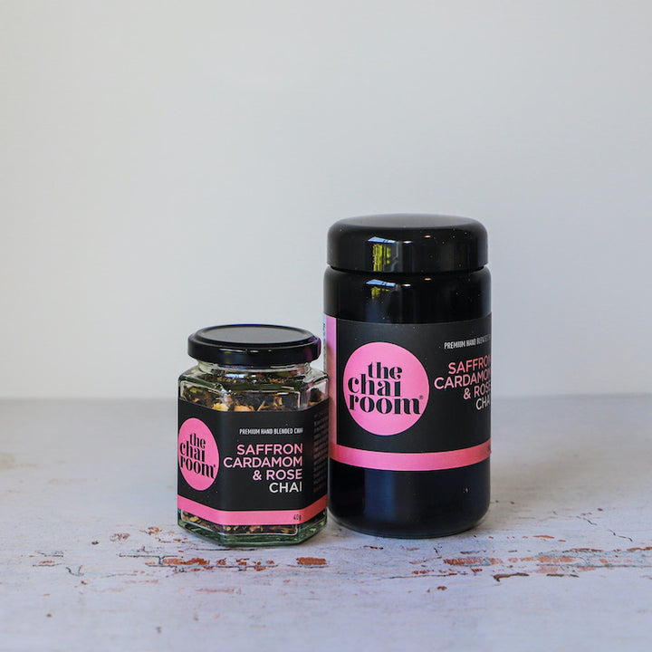 Saffron Cardamom & Rose Chai