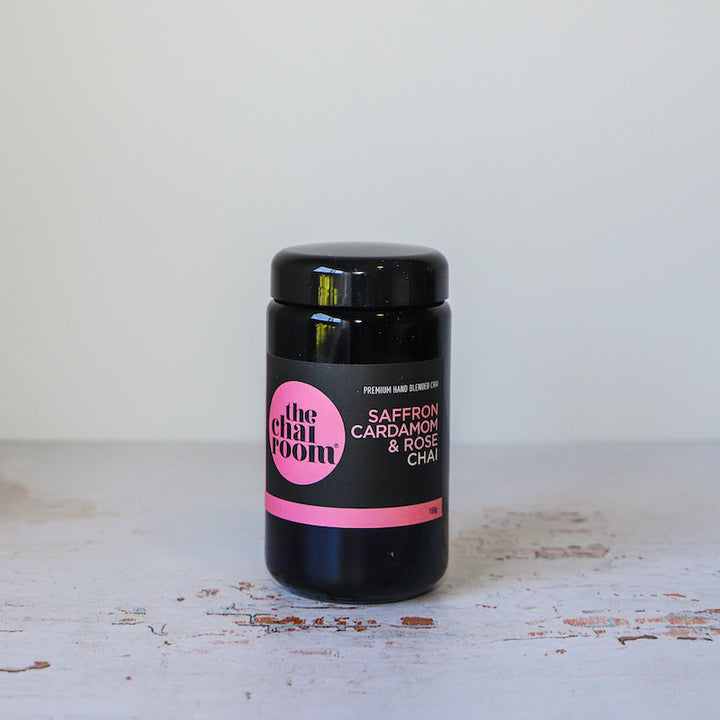 Saffron Cardamom & Rose Chai
