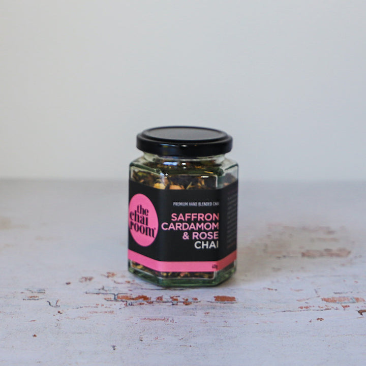 Saffron Cardamom & Rose Chai