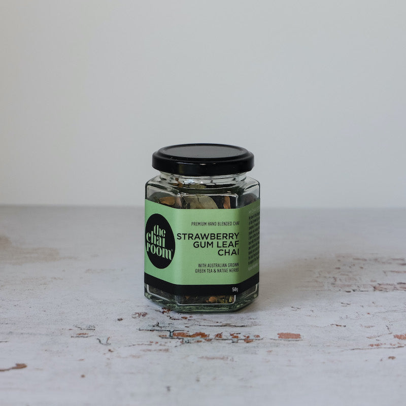 Strawberry Gum Leaf Chai