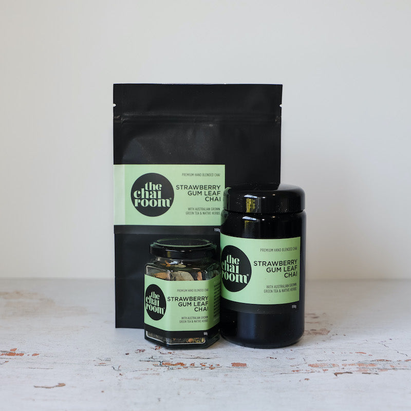 Strawberry Gum Leaf Chai