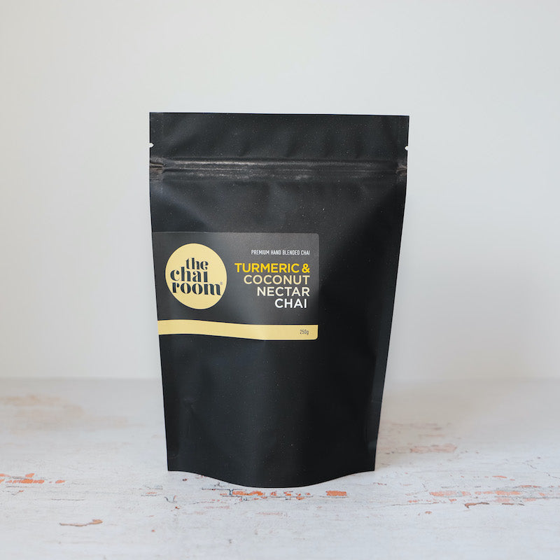250g refill bag of Turmeric & Coconut Nectar Chai