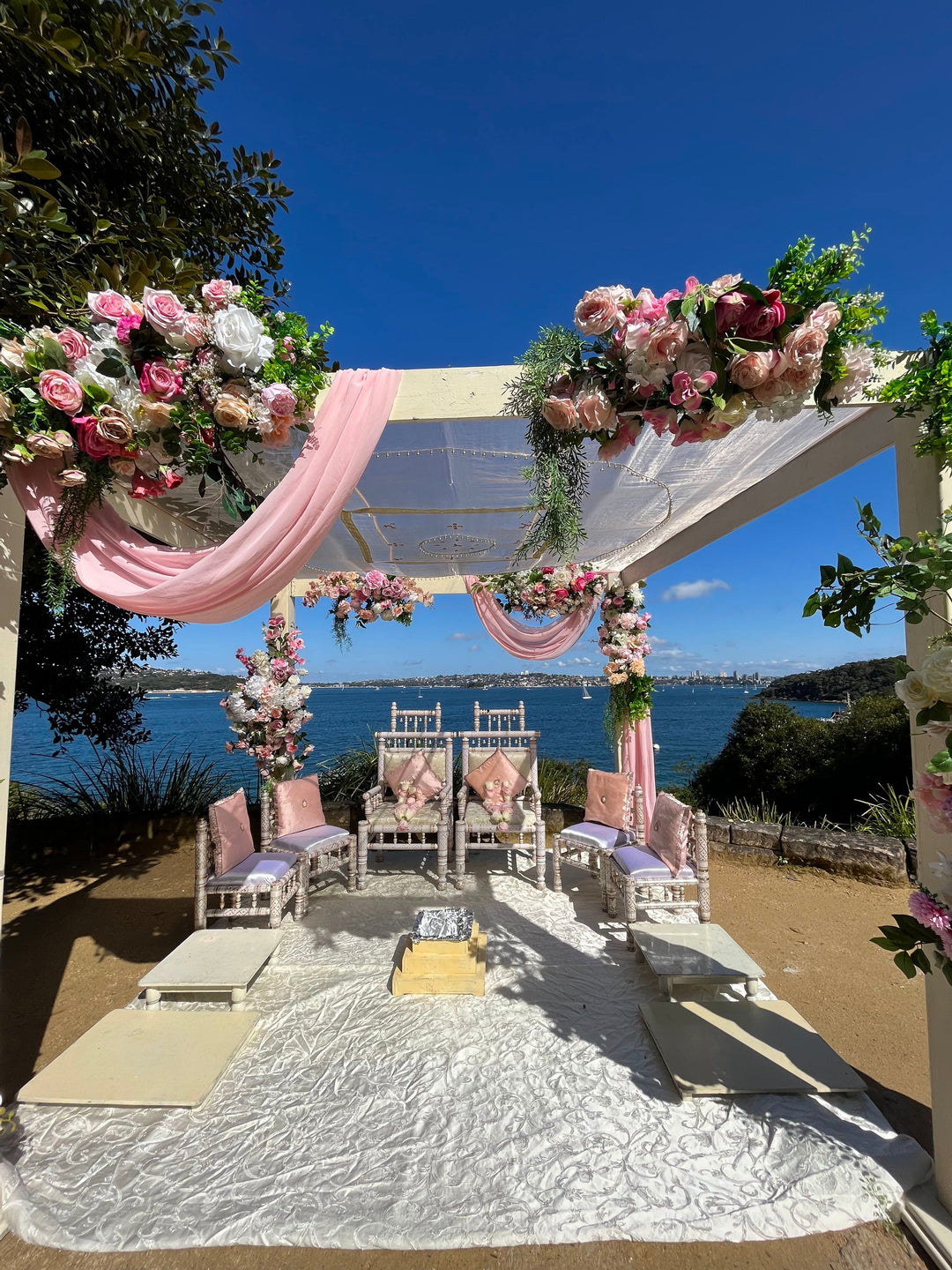 A Traditional Indian Wedding Event with Chai