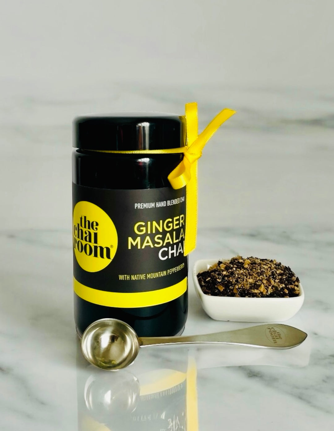 BLACK FRIDAY EXCLUSIVE CHAI - VIOLET GLASS EDITION - GINGER MASALA CHAI