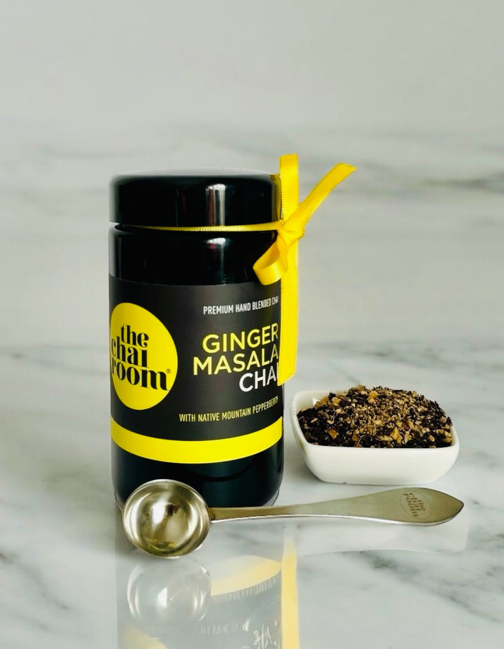 BLACK FRIDAY EXCLUSIVE CHAI - VIOLET GLASS EDITION - GINGER MASALA CHAI