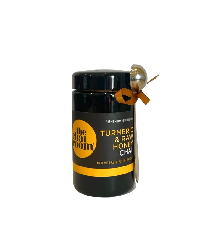 BLACK FRIDAY EXCLUSIVE CHAI - VIOLET GLASS EDITION - TURMERIC CHAI