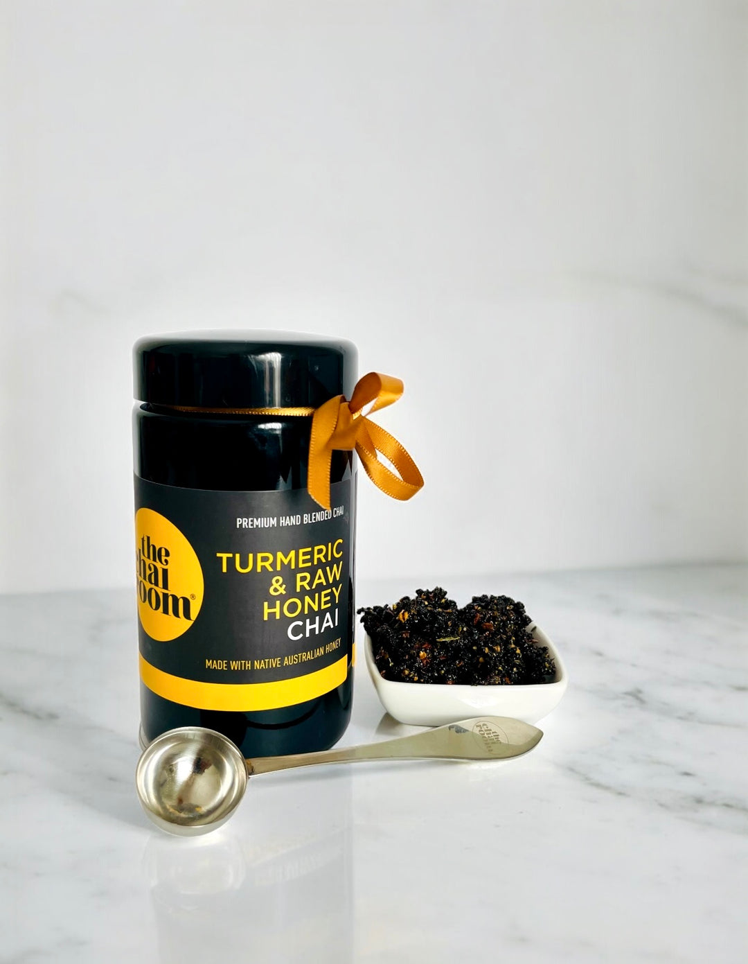 BLACK FRIDAY EXCLUSIVE CHAI - VIOLET GLASS EDITION - TURMERIC CHAI