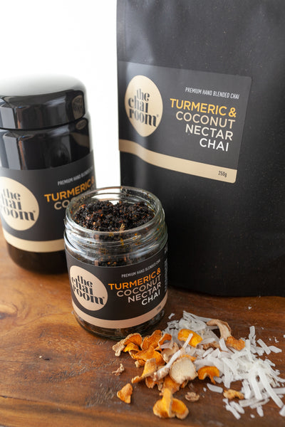 Turmeric and Coconut Nectar Chai