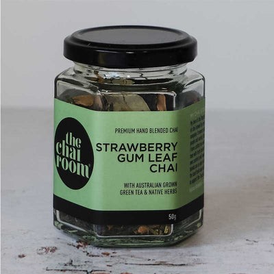 Strawberry Gum Leaf Chai